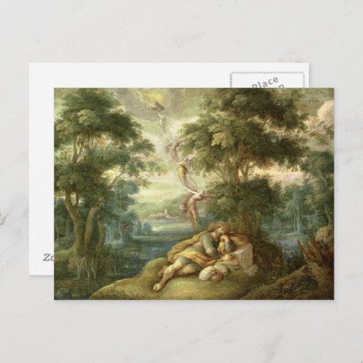 Jacob's droom briefkaart (Voorkant / Achterkant)
