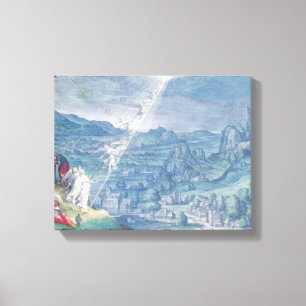 Jacob's droom canvas afdruk