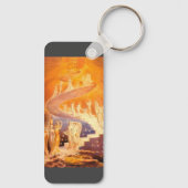 Jacob's droom door William Blake Sleutelhanger (Achterkant)
