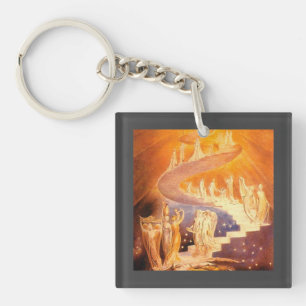 Jacob's droom door William Blake Sleutelhanger