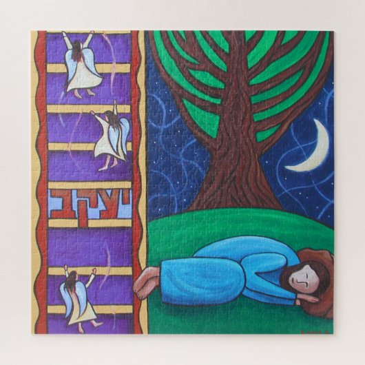 Jacob's droom legpuzzel (Verticaal)