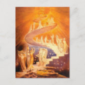 Jacob's droom van William Blake Briefkaart (Voorkant)