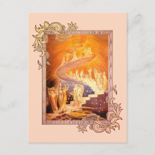 Jacob's droom van William Blake Briefkaart (Voorkant)