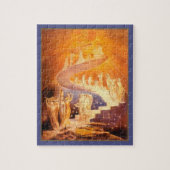 Jacob's droom van William Blake Jigzaag Puzzle Legpuzzel (Verticaal)