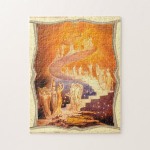 Jacob's droom van William Blake Legpuzzel