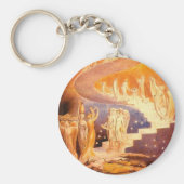 Jacob's droom van William Blake Sleutelhanger (Voorkant)