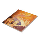 Jacob's droom van William Blake Tegeltje (Zijkant)