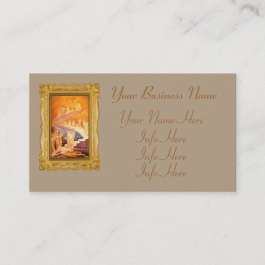 Jacob's droom van William Blake Visitekaartje (Voorkant)