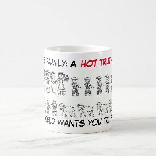 Jacob's familie: grappige mok door hitte geactivee (Center)