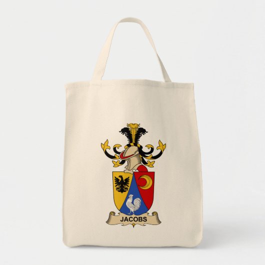 Jacobs Family Crest Tote Bag (Voorkant)