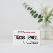 Jacob's Gevist Guide service Visitekaartje (Staand voorkant)