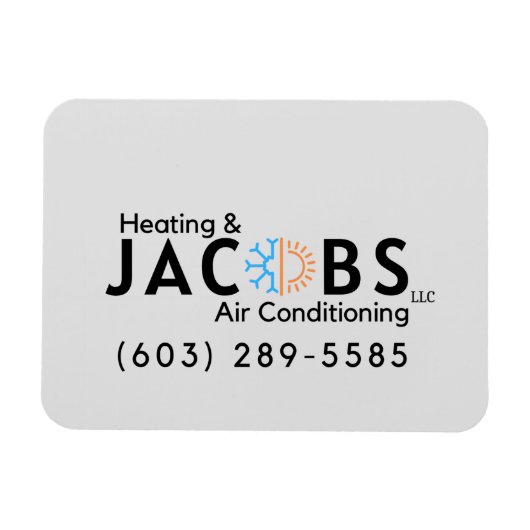 Jacobs Heating & AC Magnet Magneet (Horizontaal)