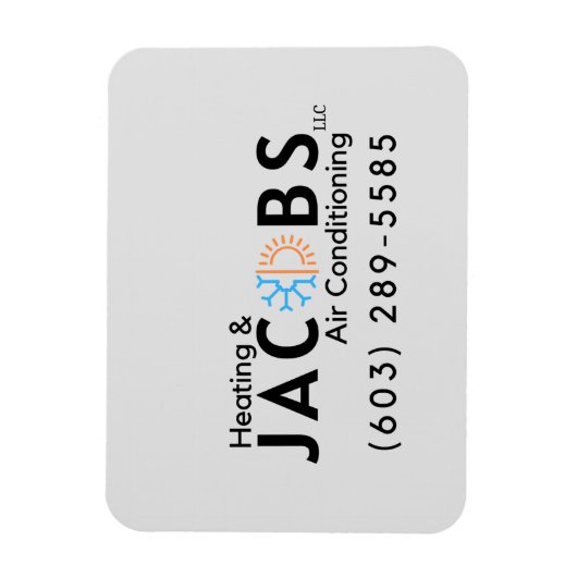 Jacobs Heating & AC Magnet Magneet (Verticaal)