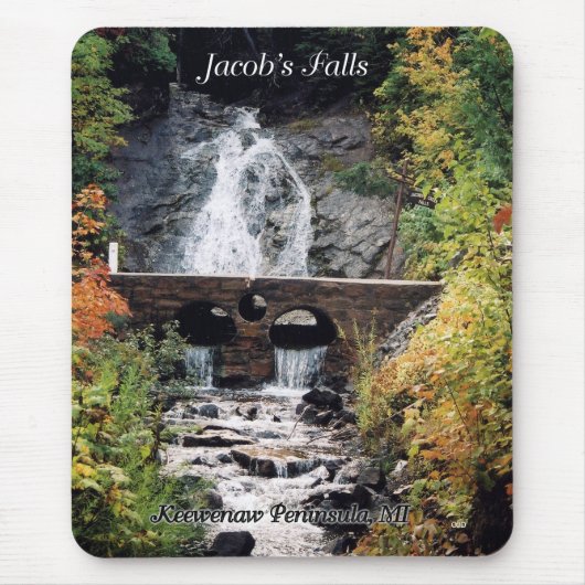 Jacob's Herfst mousepad Muismat (Voorkant)