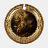 Jacob's Ladder Advent Jesse Boom Metalen Ornament (Voorkant)