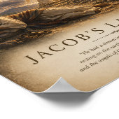 Jacob's Ladder Bijbelposter Poster (Hoek)
