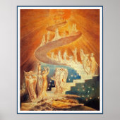 Jacob's Ladder by William Blake Poster (Voorkant)