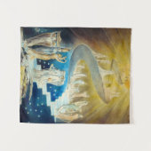 Jacob's Ladder by William Blake Wandkleed (Voorkant (horizontaal))