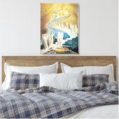Jacob's Ladder Canvas Afdruk (Insitu (Slaapkamer))