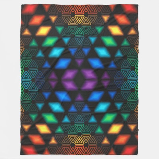 Jacob's Ladder Fleece Deken (Voorkant)