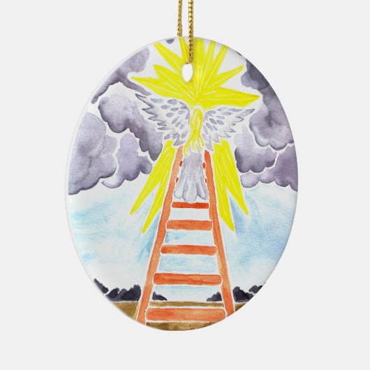 Jacob's Ladder - Jesse Tree Keepomwille Ornament (Rechts)