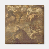 Jacob's Ladder (olie op doek) Magneet (Voorkant)