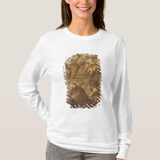 Jacob's Ladder (olie op doek) T-shirt (Voorkant)