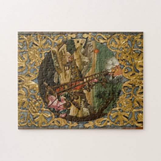 Jacob's Ladder Orthodox Christelijk Icoon Legpuzzel (Horizontaal)