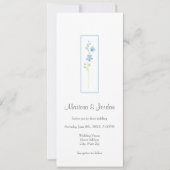 Jacob's Ladder Waterverf Flowers Kaart (Voorkant)