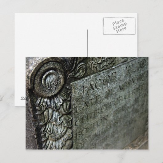 Jacob's Stone Briefkaart (Voorkant / Achterkant)