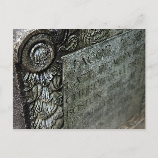 Jacob's Stone Briefkaart (Voorkant)