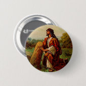 Jacobs visioen en Gods belofte Ronde Button 5,7 Cm (Voorkant /achterkant)