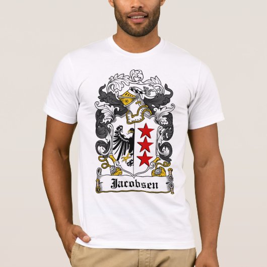 Jacobsen Family Crest T-shirt (Voorkant)