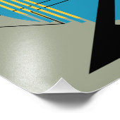 Jacobsen Homage uit de Mideeuw Design Foto Afdruk (Hoek)