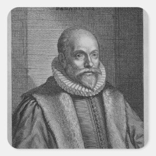 Jacobus Arminius Vierkante Sticker