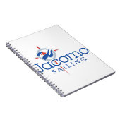 Jacomo Sailing Club merchandise Notitieboek (Rechterzijde)