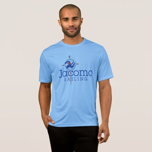 Jacomo Sailing Sport-tek T-shirt (Voorkant volledig)