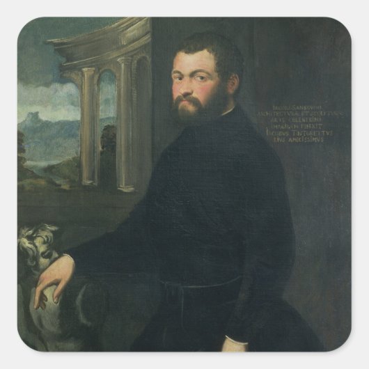 Jacopo Sansovino , oorspronkelijk Tatti Vierkante Sticker (Voorkant)