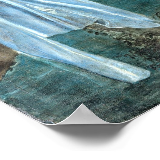 Jacopo Tintoretto Baptisme of Christus Poster (Hoek)