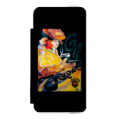 Jacqmotte Caf �  posterEurope Incipio iPhone Portemonnee Hoesje (Voorkant Agenda)