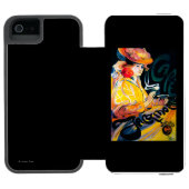 Jacqmotte Caf �  posterEurope Incipio iPhone Portemonnee Hoesje (Agenda Open)