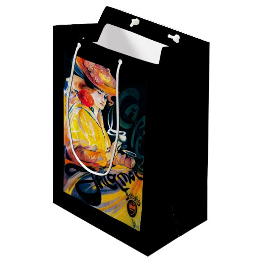 Jacqmotte Caf � posterEurope Medium Cadeauzakje (Voorkant Gekanteld)