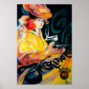 Jacqmotte Caf �  posterEurope Poster