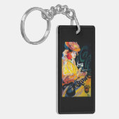 Jacqmotte Caf � posterEurope Sleutelhanger (Voorkant Links)