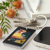 Jacqmotte Caf � posterEurope Sleutelhanger (Voorkant Rechts)