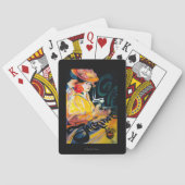 Jacqmotte Caf �  posterEurope Speelkaarten (Achterkant)