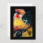 Jacqmotte Caf � Vintage PosterEurope Briefkaart (Voorkant / Achterkant)