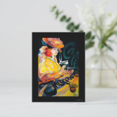 Jacqmotte Caf � Vintage PosterEurope Briefkaart (Staand voorkant)