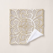 Jacquard Impression Pattern Bad Handdoek (Wasdoekje)