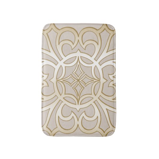 Jacquard Impression Pattern Badmat (Voorkant Verticaal)